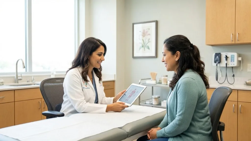Educación sobre flujo vaginal anormal, cambios de color u olor y cuándo buscar ayuda en Houston